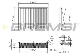 Bremsi FA1577 - BRAKE PADS