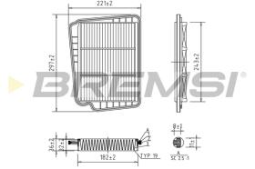 Bremsi FA1621 - BRAKE PADS