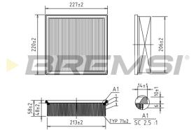 Bremsi FA1629 - BRAKE PADS