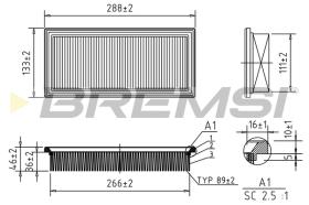 Bremsi FA1630 - BRAKE PADS