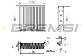 Bremsi FA1641 - BRAKE PADS