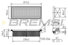 Bremsi FA1644 - BRAKE PADS