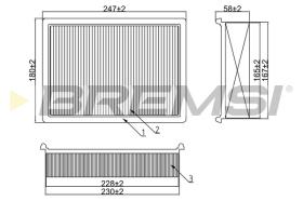 Bremsi FA1650 - BRAKE PADS