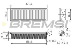 Bremsi FA1654 - BRAKE PADS