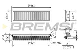 Bremsi FA1658 - BRAKE PADS