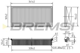 Bremsi FA1671 - BRAKE PADS