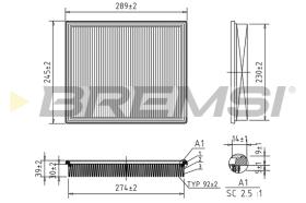 Bremsi FA1673 - BRAKE PADS