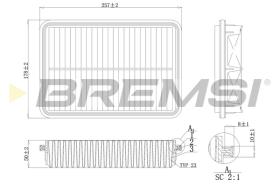 Bremsi FA1691 - BRAKE PADS