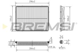 Bremsi FA1695 - BRAKE PADS