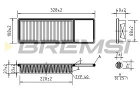 Bremsi FA1705 - BRAKE PADS