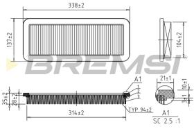 Bremsi FA1993 - BRAKE PADS