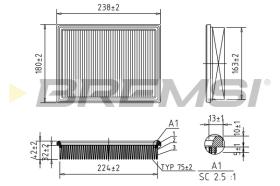 Bremsi FA2006 - BRAKE PADS