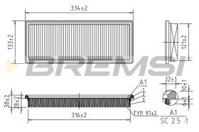 Bremsi FA2031 - BRAKE PADS