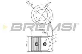 Bremsi FA2043 - BRAKE PADS