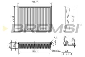 Bremsi FA2046 - BRAKE PADS