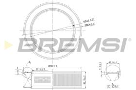 Bremsi FA2072 - BRAKE PADS