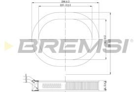 Bremsi FA2080 - BRAKE PADS