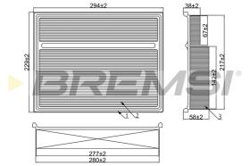 Bremsi FA2086 - BRAKE PADS