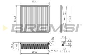 Bremsi FA2088 - BRAKE PADS