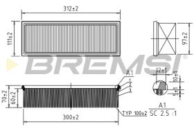 Bremsi FA2092 - BRAKE PADS