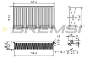 Bremsi FA2103 - BRAKE PADS