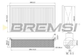 Bremsi FA2106 - BRAKE PADS