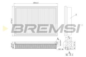 Bremsi FA2115 - BRAKE PADS