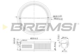 Bremsi FA2117 - BRAKE PADS