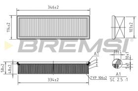 Bremsi FA2119 - BRAKE PADS