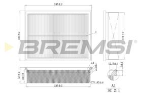 Bremsi FA2125 - BRAKE PADS