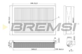 Bremsi FA2130 - BRAKE PADS