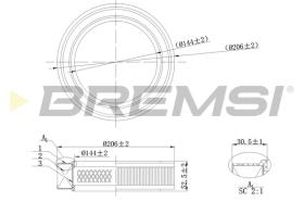 Bremsi FA2131 - BRAKE PADS