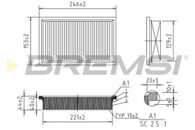 Bremsi FA2135 - BRAKE PADS