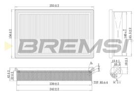 Bremsi FA2140 - BRAKE PADS