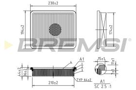 Bremsi FA2146 - BRAKE PADS