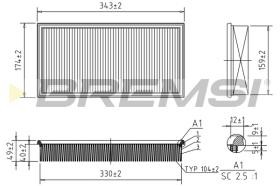 Bremsi FA2148 - BRAKE PADS