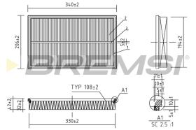 Bremsi FA2165 - BRAKE PADS