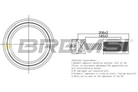 Bremsi FA2172 - BRAKE PADS