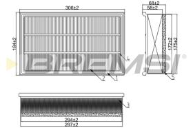 Bremsi FA2178 - BRAKE PADS