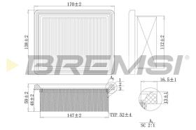 Bremsi FA2217 - BRAKE PADS