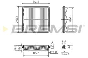 Bremsi FA2238 - BRAKE PADS