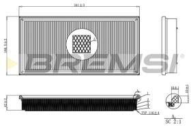 Bremsi FA2249 - BRAKE PADS