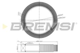 Bremsi FA2258 - BRAKE PADS