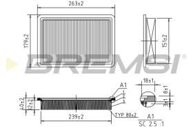 Bremsi FA2290 - BRAKE PADS