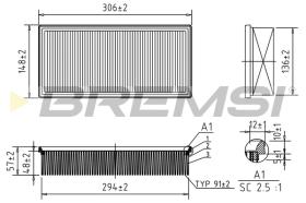 Bremsi FA2316 - BRAKE PADS