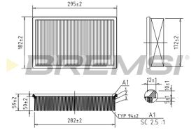 Bremsi FA2319 - BRAKE PADS