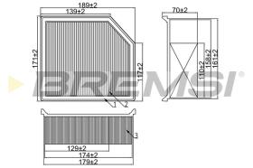 Bremsi FA2321 - BRAKE PADS