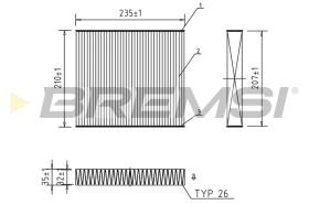 Bremsi FC0068A - BRAKE PADS