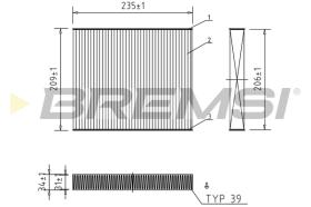 Bremsi FC0069 - BRAKE PADS