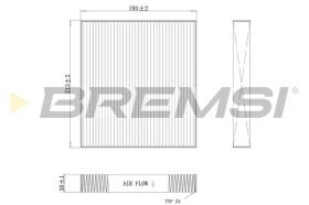 Bremsi FC0075C - BRAKE PADS